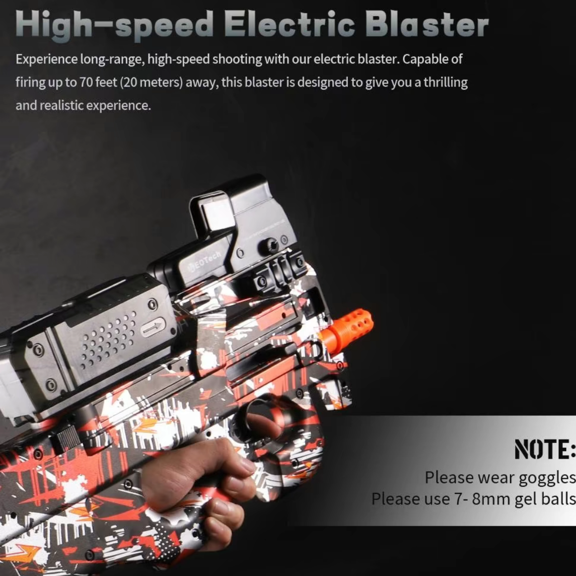 P90 electric gel gun toy gun